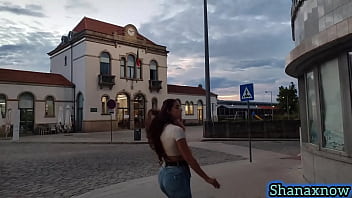 SHANAXNOW SMOKING FETISH BIG ASS WALKING IN TIGHT JEANS