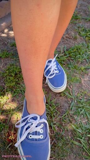 Your reward is to lick my Vans clean