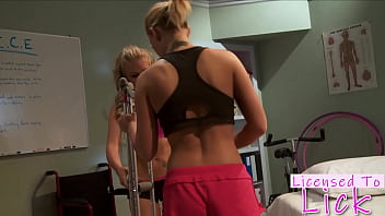 LICENSED TO LICK - Anna Lovato Going Down ON Hot Therapist