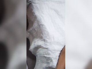 Cuckold is constrained by being flaccid while his wife gets lost in the black guy's dick