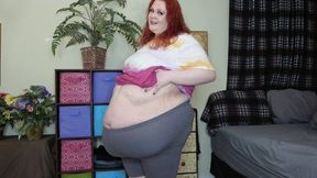 Fat Neighbor Stripped In Exchange For Baking Supplies & She Give You Jerk Off Instructions *MP4*