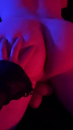 Girl dominates her boyfriend by masturbating him and making his ass for the first time   Clip 2
