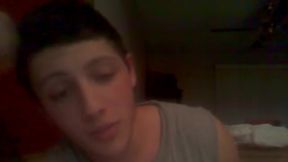 American Model Jerks His Dick.