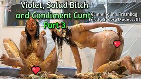 Violet Salad Bitch and Condiment Cunt Part 3