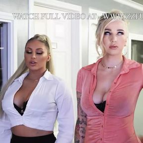 Employee Of The Mouth.Kendra Sunderland, Kayley Gunner Brazzers