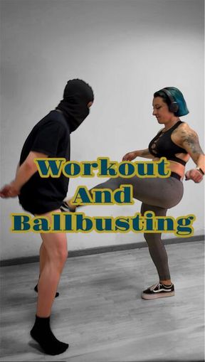 workout ballbusting