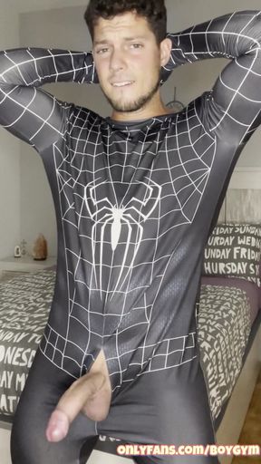 Spiderman Supercock Cum