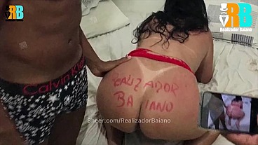 Gangbang com Hotwife do Rio de Janeiro em salvador ! Cuckold amador marido filmando - Vídeo 2