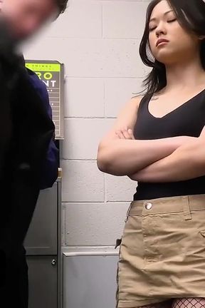 Fishnet Stockings? I'll Have to Tear Them off and Search Inside Her Big Ass