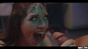 Wild Lesbians Turns Couple Into Sex Slaves - Pussy Eating Blowjob Cumshot & LOTS of Squirt