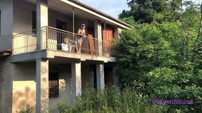 this slut likes to suck cock while getting ass fucked