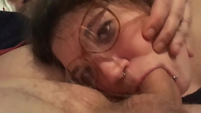 German Amateur extreme deepthroat. Deep rough Blowjob from Miri Piri