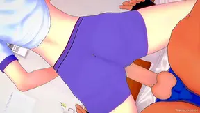 Sporty Stepsister With Pigtails Fucks In Her Bedroom For Uncensored Anime Fun