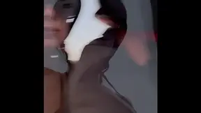 Latina COUGAR deepthroats and swallows cum on a mountain hike