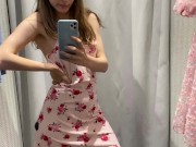 cute dress in the locker room