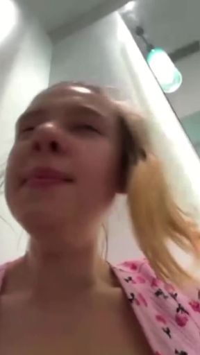 Epic moment from &quot;Extreme masturbating in the locker room&quot;