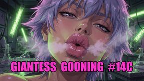 Giantess Gooning #14C: Surrender to Her Expanding Realm (Animated, Music)