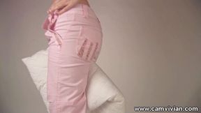 Perfect boobs and pussy in pink