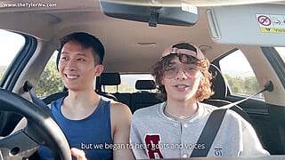 Twink boyfriend fucks me raw in the woods, a boys’ love story