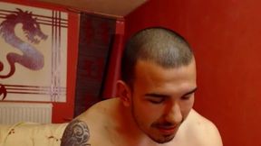 Scott Talking Dirty While Stroking and Shooting His Load
