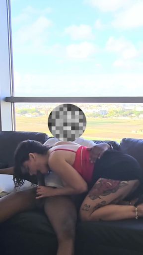 Thrilling moment from &quot;Hot Latina from Argentina dance with Canadian Traveler - Lulita Star 4K&quot;