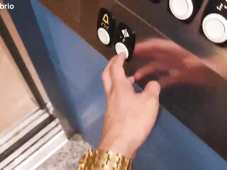 WE SCREWED IN A PUBLIC ELEVATOR!!!