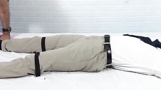 LEON CARRERA FREAKS OUT WHILE TIED AND TICKLED Ssenseultrasensitive Region Unlocked  ENBRAB4528