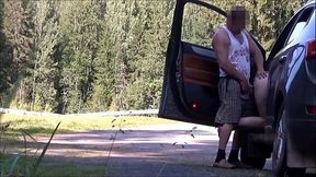 Fucked a fellow traveler on the road 2