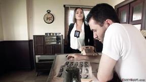 ”Big Titted detective ass fucking fisted in bondage”