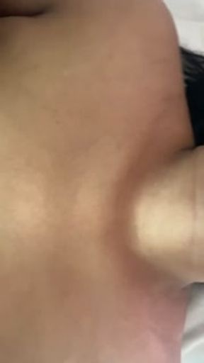 Stepsister in bathroom and fuck after bathing