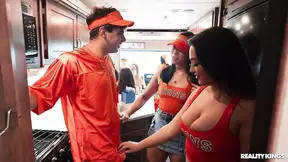 Traveling Fan Fuck Fest Reality Kings