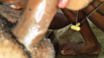 Hairy Indian bear gets his mouth and ass fucked by a big cock