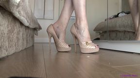 Foot Slave Waiting Patiently