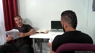 Dude! i'll help u study but i wanna fuck ur latin bum after