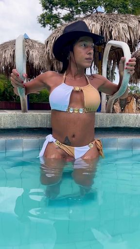 You Want to See Me Masturbate in the Pool?