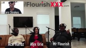 Alyx Urie and Ace Hardz get tattooed by Mr  Flourish