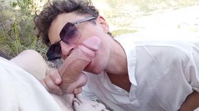 I was climbing a mountain, but I encountered a faggot-for-pay guy with a phat stud spear. I have conquered this peak