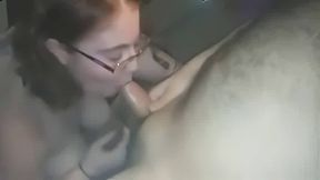 Hubby walks in on his wife and joins for threesome