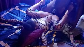 erotic stripper sex between two feature strippers m/f bbc fucking pussy squirting wild night!!
