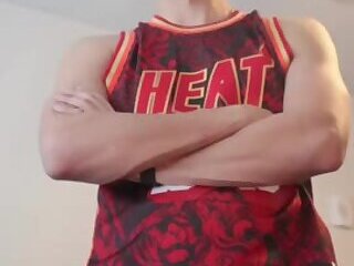 Basketball captain In nba jersey ask you to sniff his feet