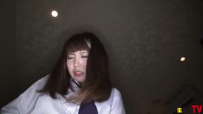 Busty Brunette&#039;s Asian Delight: POV Creampie Blow Your Mind