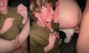 Bareback Gay Sniffies fuck in the park - HD Scene