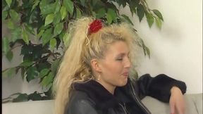 Blonde Nympho Is Happy That the Boss Wants to Fuck Her!