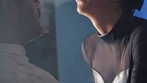 Blowing Smoke in his Face