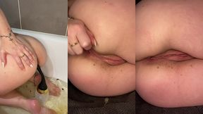 un lavement anal qui finis mal je me fait un lavement anal qui eclabousse ...
