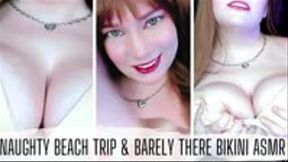 Naughty Beach Trip and Barely-There Bikini (ASMR)