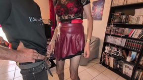 Big Black Cock for a 2-meter-tall Sissy Slut.