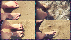 Feet in the sand and sea! Kiss the sand in wich I walked