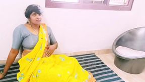 Indian Middle Age Aunty Enjoyed StepDaughter&#039;s Husband Bog Dick. Telugu Dirty Talks.