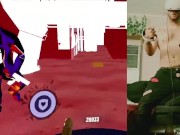 Streaming VR game workout with my dick out (trying stuff out)